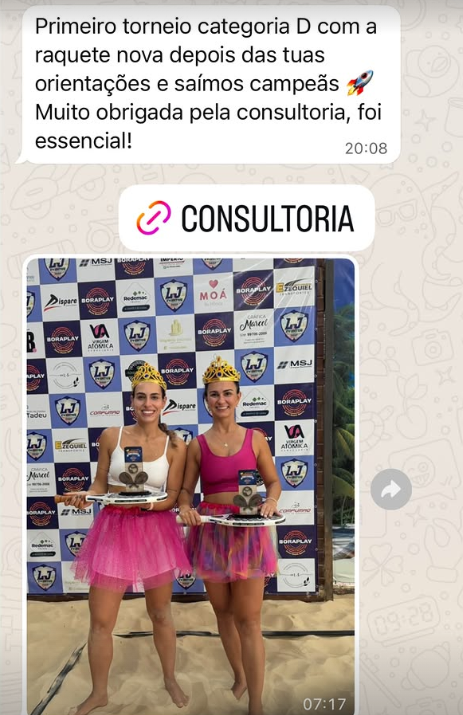 Cliente conta que venceu o primeiro torneio da categoria D